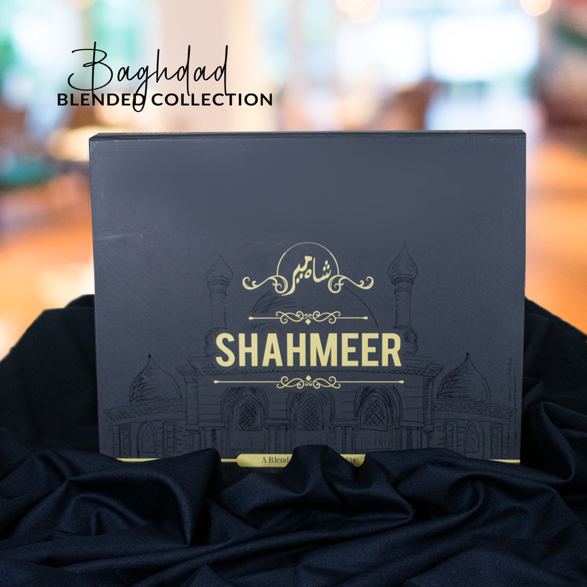 Bhagdaad Suiting Winter Blended  Unstitched Fabric