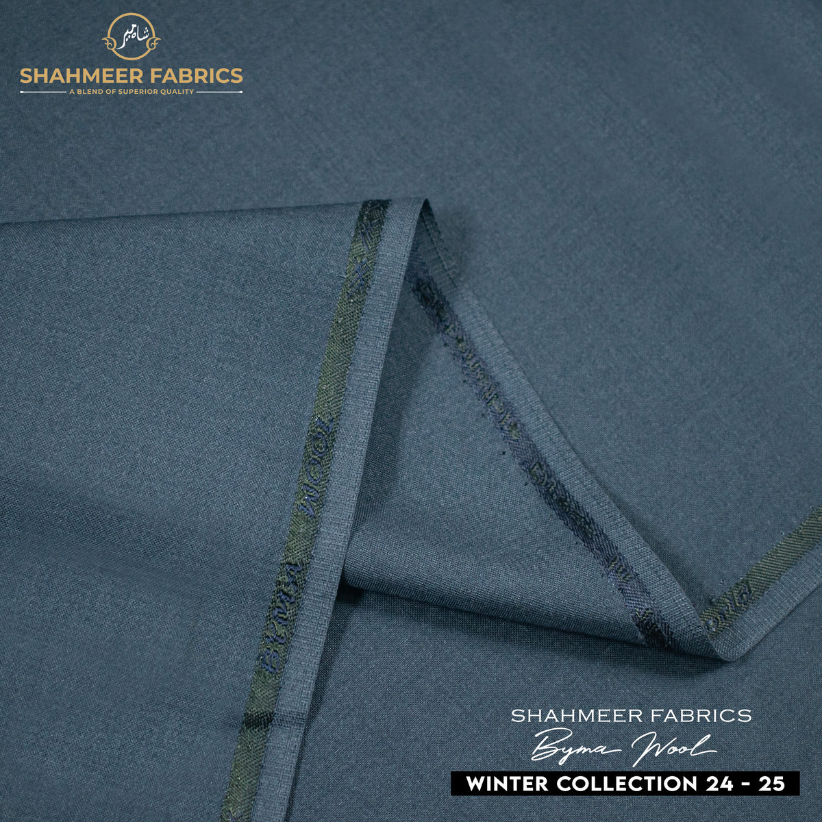 Byma Wool Winter Blended Unstitched Fabric