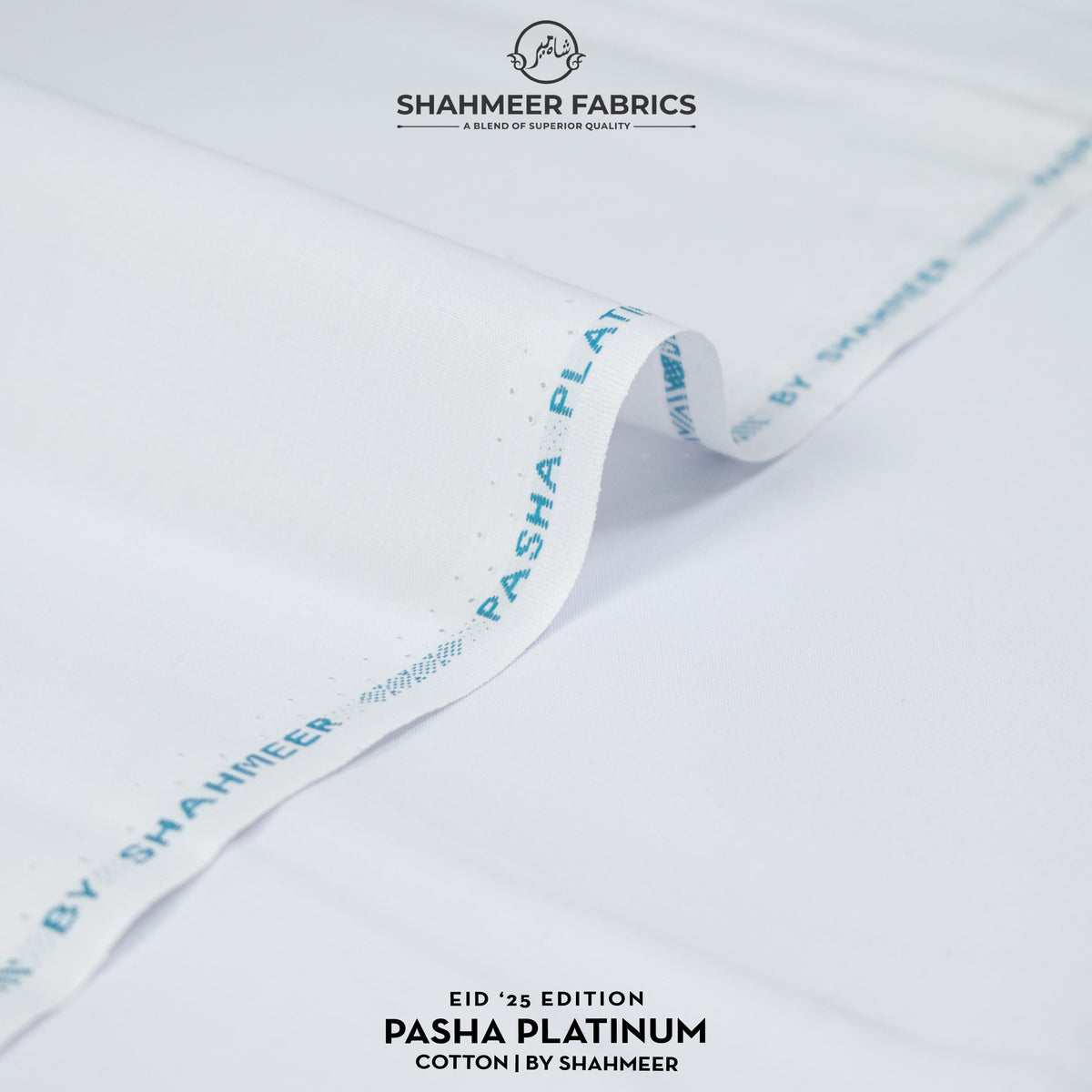 Pasha Platinum Cotton Men's Unstitched Fabric