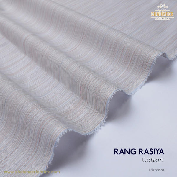 Rang Rasiya Yarn Dyed Cotton Men’s Unstitched Fabric