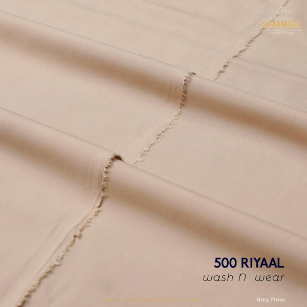 500 Riyal Wash & Wear Men’s Unstitched Fabric