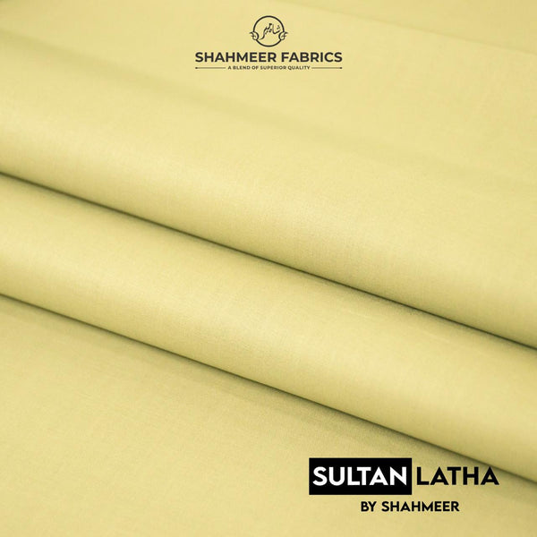 Sultan Latha Cotton Men's Unstitched Fabric