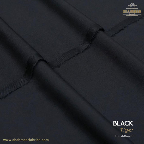 Black Tiger Wash & Wear Men’s Unstitched Fabric